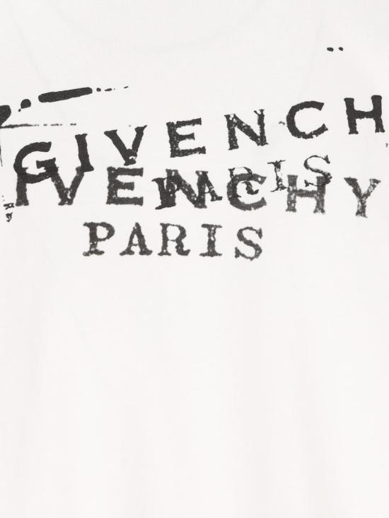 26SS 지방시 반팔 티셔츠 BM71NK3YSA100 P26 WHITE - GIVENCHY