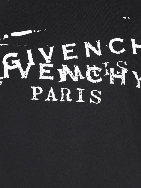 26SS 지방시 반팔 티셔츠 BM71NK3YSA001 P26 Black - GIVENCHY