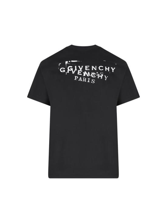 26SS 지방시 반팔 티셔츠 BM71NK3YSA001 P26 Black - GIVENCHY