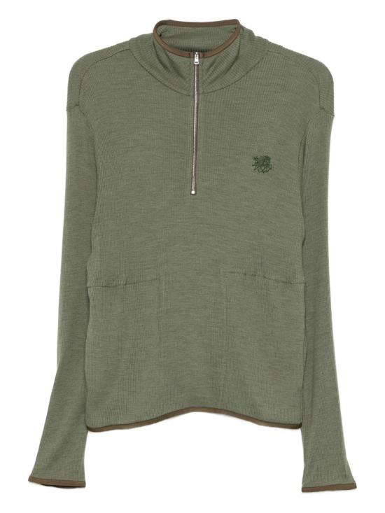 25FW 란나 집업 니트 AMFW25TT01592 64089 C621 NUTRIA