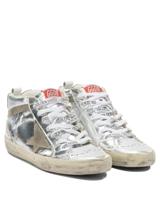 26SS 골든구스 미드 스타 스니커즈 GWF00122F00279470216 Silver - GOLDEN GOOSE