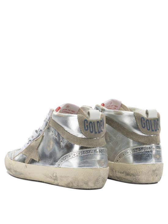 26SS 골든구스 미드 스타 스니커즈 GWF00122F00279470216 Silver - GOLDEN GOOSE