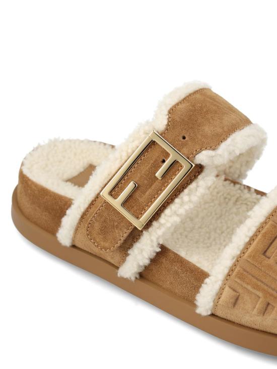 25FW 펜디 샌들 8X8710AY9RF1TOO AI25 BRONZE BRONZE MILK - FENDI