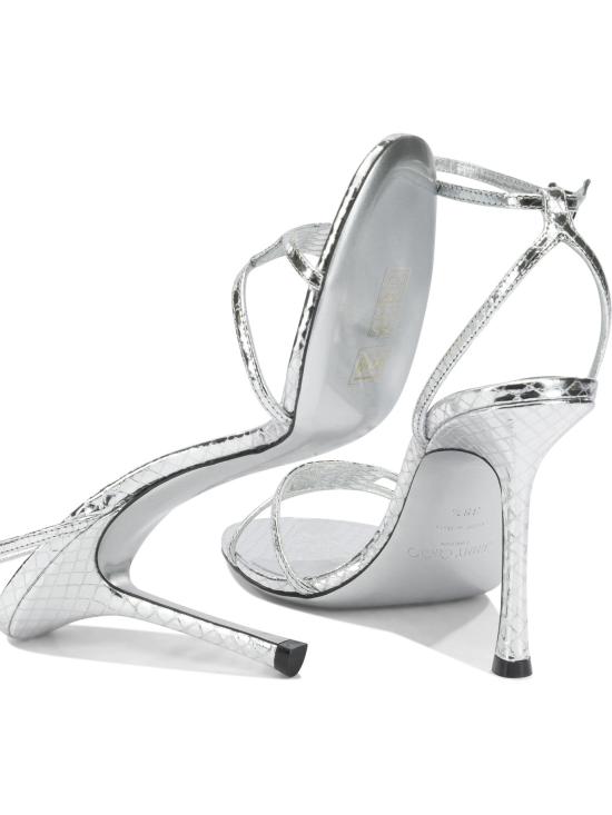 26SS 지미추 힐/펌프스 1998 LEO 100WAPSILVER Silver - JIMMY CHOO