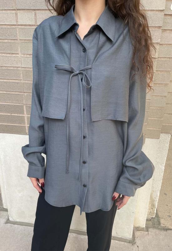  더 엔케이씨 스토어 블라우스 Nkc 스토어 케리나 버튼 다운