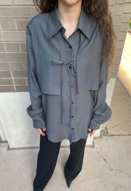  더 엔케이씨 스토어 블라우스 Nkc 스토어 케리나 버튼 다운 - The NKC Store