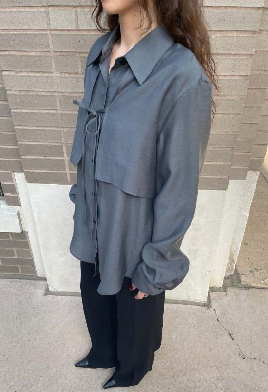  더 엔케이씨 스토어 블라우스 Nkc 스토어 케리나 버튼 다운 - The NKC Store