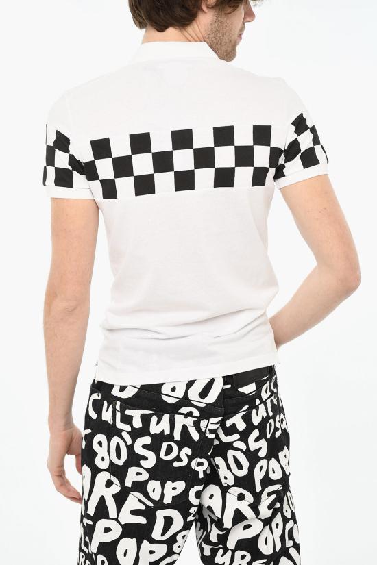  디스퀘어드2 반팔 티셔츠 S71GD0489 S22743 100 Black White - DSQUARED2