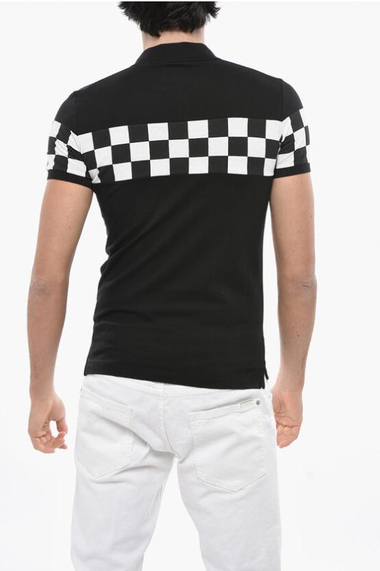  디스퀘어드2 폴로 티셔츠 S71GD0489 S22743 900 Black - DSQUARED2