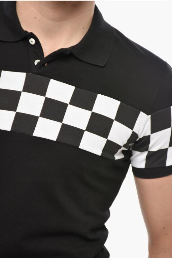  디스퀘어드2 폴로 티셔츠 S71GD0489 S22743 900 Black - DSQUARED2