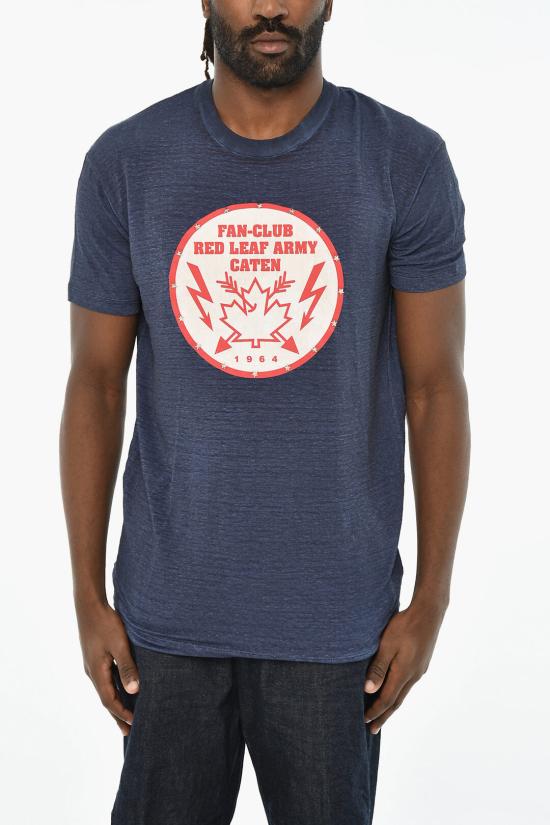  디스퀘어드2 반팔 티셔츠 S71GD0482 S22994 470 Blue