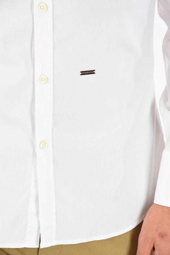  디스퀘어드2 긴팔 셔츠 S74DL0666 S39731 100 White - DSQUARED2