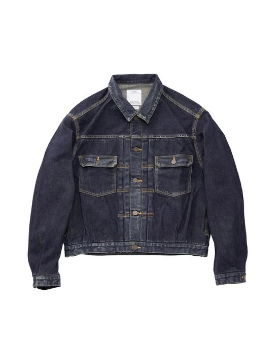 25FW 비즈빔 데님 자켓 0125205006001MUD DOM