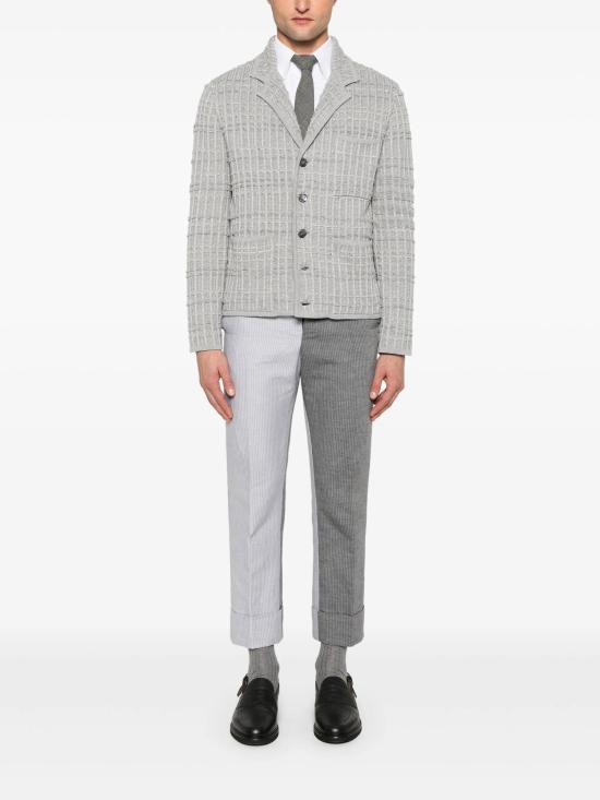 25FW 톰브라운 가디건 MKJ135AY9036982 TONAL GREY DOM - THOM BROWNE