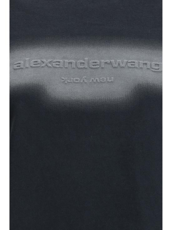 26SS 알렉산더 왕 반팔 티셔츠 1CC1261210 011 BLACK - ALEXANDER WANG