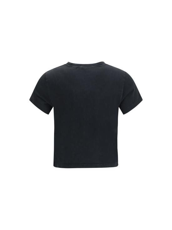 26SS 알렉산더 왕 반팔 티셔츠 1CC1261210 011 BLACK - ALEXANDER WANG
