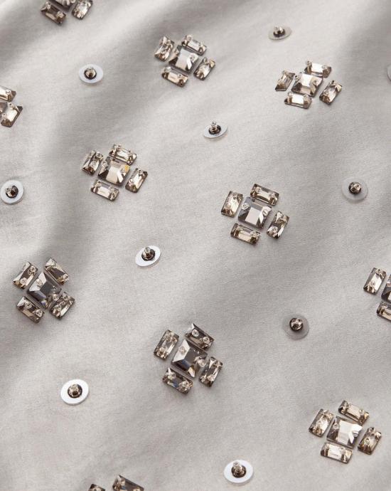  베로니카비어드 숏 스커트 베로니카 비어드 올레나 스커트 장식 실버 - VERONICA BEARD