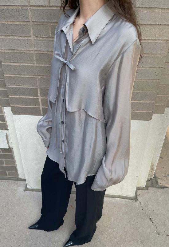  더 엔케이씨 스토어 블라우스 Nkc 스토어 케리나 버튼 다운 - The NKC Store