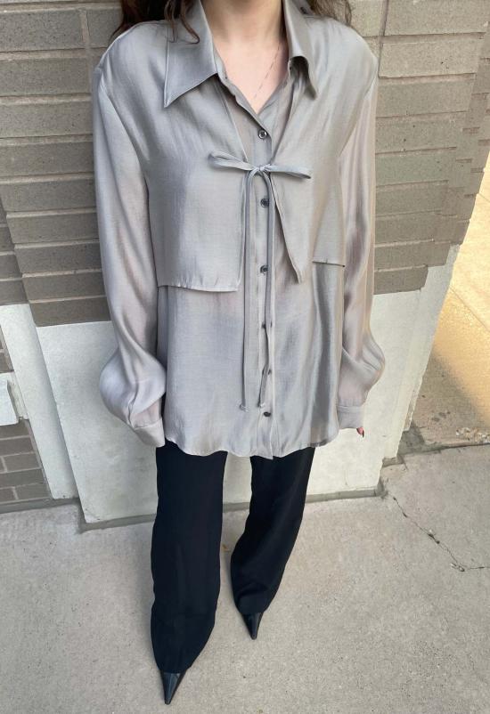  더 엔케이씨 스토어 블라우스 Nkc 스토어 케리나 버튼 다운 - The NKC Store