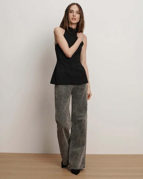  베로니카비어드 블라우스 베로니카 비어드 조한 탑 블랙 - VERONICA BEARD