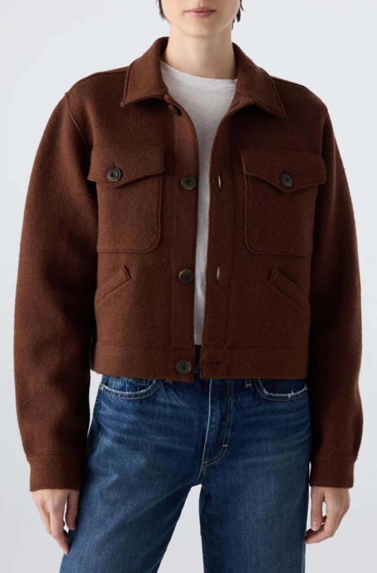  아모 데님 데님 자켓 이자벨 재킷