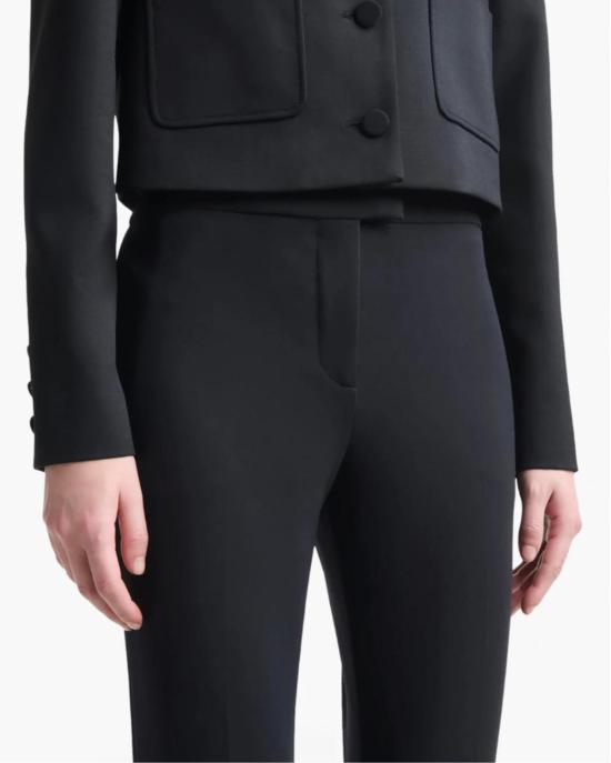  알투자라 스트레이트 팬츠 토드  블랙 - ALTUZARRA