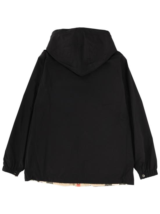 25FW 버버리 리버시블 체크 자켓 8043403 A1189 BLACK - BURBERRY