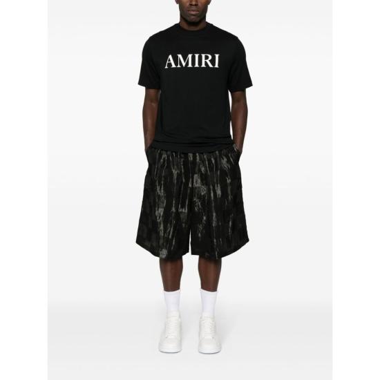 26SS 아미리 반팔 티셔츠 AMJYTE1073 001 BLACK - AMIRI