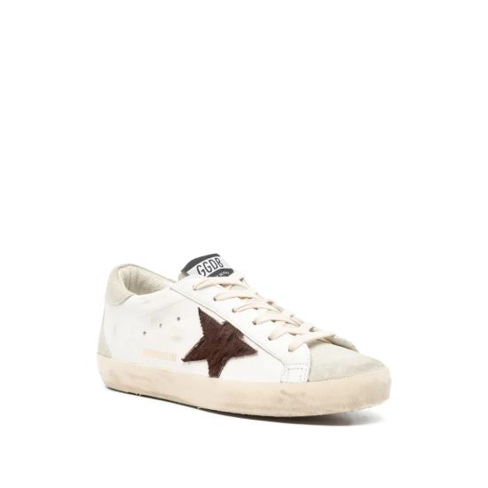 26SS 골든구스 슈퍼스타 스니커즈 GWF00102 F004336 11428 WHITE BROWN - GOLDEN GOOSE
