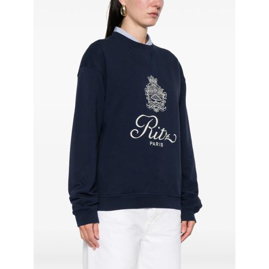 26SS 프레임 긴팔 티셔츠 MP26JSS003 DKNV BLUE - FRAME