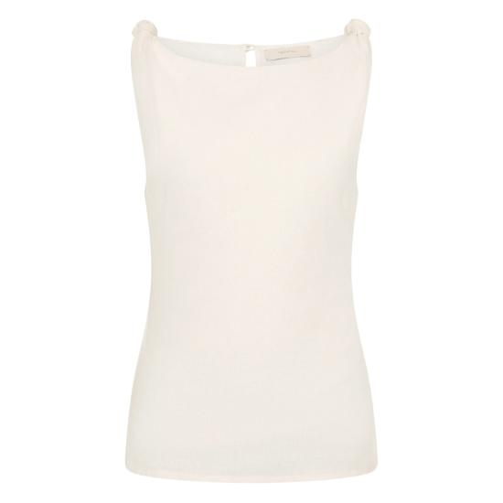 26SS 페이스풀더브랜드 민소매 티셔츠 FF4510 WHT FLOR WHITE