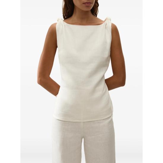 26SS 페이스풀더브랜드 민소매 티셔츠 FF4510 WHT FLOR WHITE - FAITHFULL THE BRAND