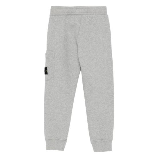 25FW [키즈] 스톤 아일랜드 트레이닝/조거 팬츠 166200001 S0M20 V0M64 GREY - STONE ISLAND