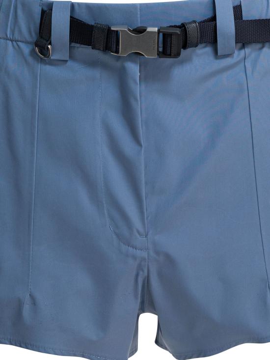 26FW 프라다 숏팬츠 22H94518UUF0637 S OOO Light blue - PRADA