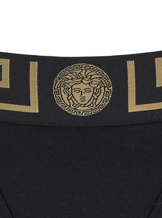 25FW 베르사체 언더웨어 AUD010421A10011A1008 Black - VERSACE