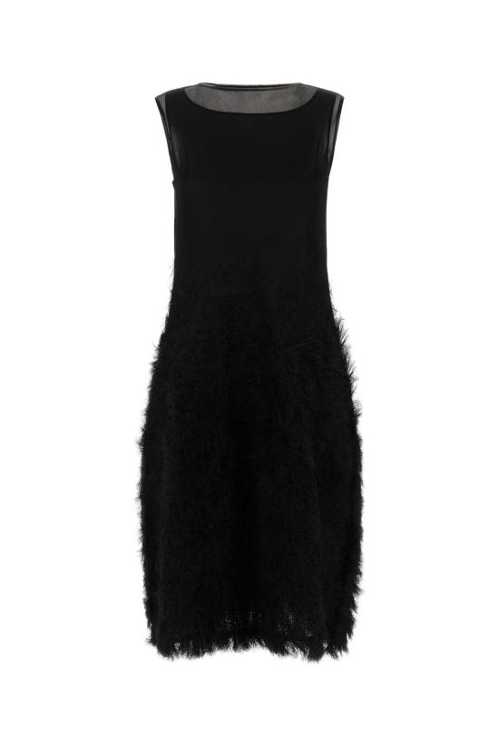 25FW 마르지엘라 미디 원피스 S29DD0044M13202 900 Black