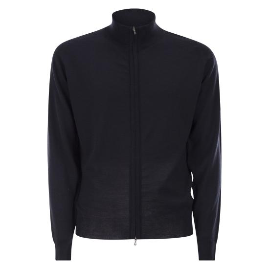 25FW 존스메들리 집업 니트 CLAYGATE NIGHT BLUE