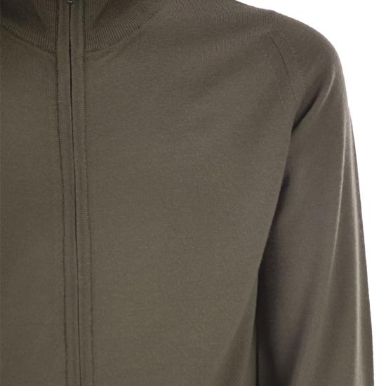 25FW 존스메들리 집업 니트 CLAYGATE TURTLEDOVE - JOHN SMEDLEY