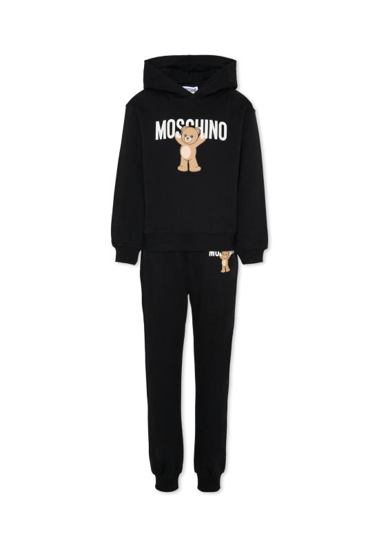 25FW [키즈] 모스키노 오버롤 HUK04A LCA40 60100 BLACK