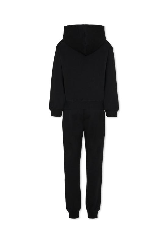 25FW [키즈] 모스키노 오버롤 HUK04A LCA40 60100 BLACK - MOSCHINO