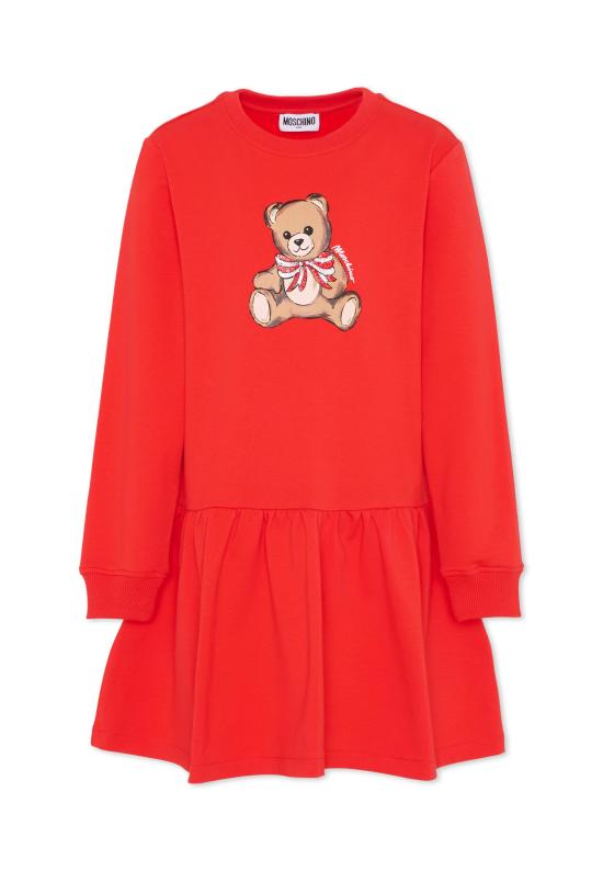 25FW [키즈] 모스키노 원피스 HDV0H7 LDA16 50109 RED