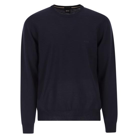 25FW 보스 스웨터 50476364 DARK BLUE