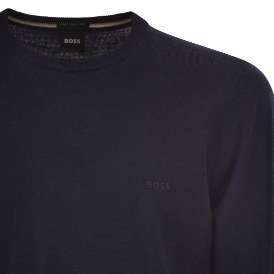 25FW 보스 스웨터 50476364 DARK BLUE - BOSS