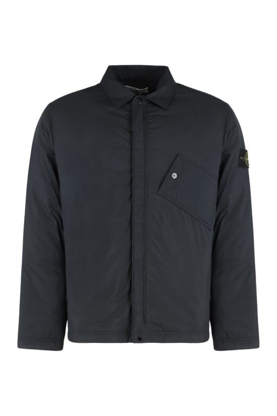 25FW 스톤 아일랜드 긴팔 셔츠 S151200007S0182 V0029 Black