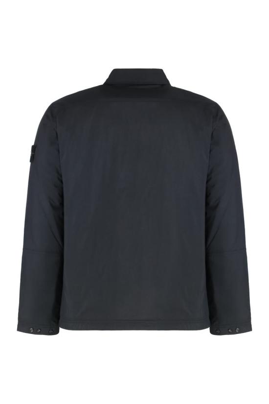 25FW 스톤 아일랜드 긴팔 셔츠 S151200007S0182 V0029 Black - STONE ISLAND