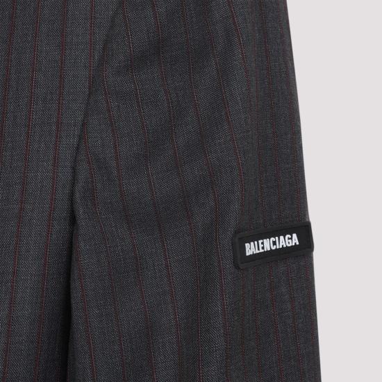 25FW 발렌시아가 울 블레이저 850763 TPT05 1360 GREY - BALENCIAGA