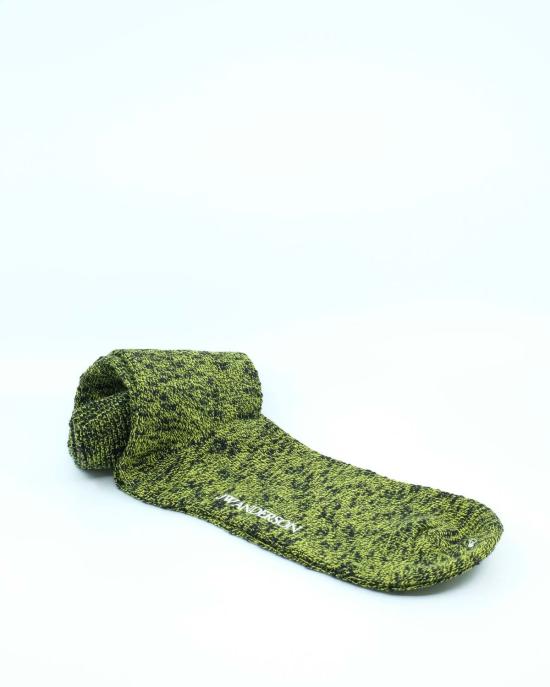  JW앤더슨 양말 JW 앤더슨 블랙 & 그린 코튼 슬럽 - JW ANDERSON