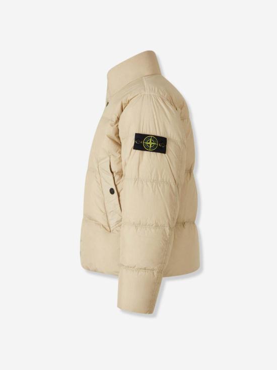 25FW 스톤 아일랜드 4100010 크링클랩스 NY 리사이클 나일론 윈드 레지스턴트 다운 자켓 K2S154100010S0A23V009A DESERT DOM - STONE ISLAND