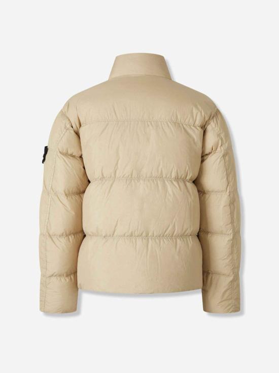 25FW 스톤 아일랜드 4100010 크링클랩스 NY 리사이클 나일론 윈드 레지스턴트 다운 자켓 K2S154100010S0A23V009A DESERT DOM - STONE ISLAND