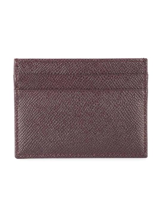 26SS 돌체앤가바나 명함지갑 BI0330 A10018M073 Bordeaux - DOLCE & GABBANA